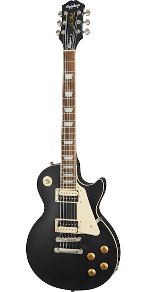 Epiphone ENLPCWEBNH1 Les Paul Classic Worn Ebony Electric Guitar